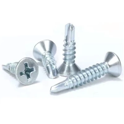 Tornillo de perforación de cabeza plana